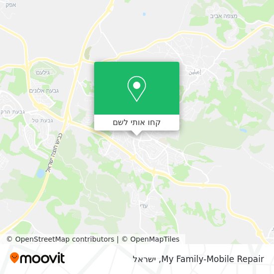 מפת My Family-Mobile Repair