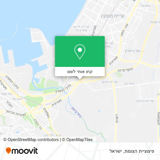 מפת פיצוציית הצומת