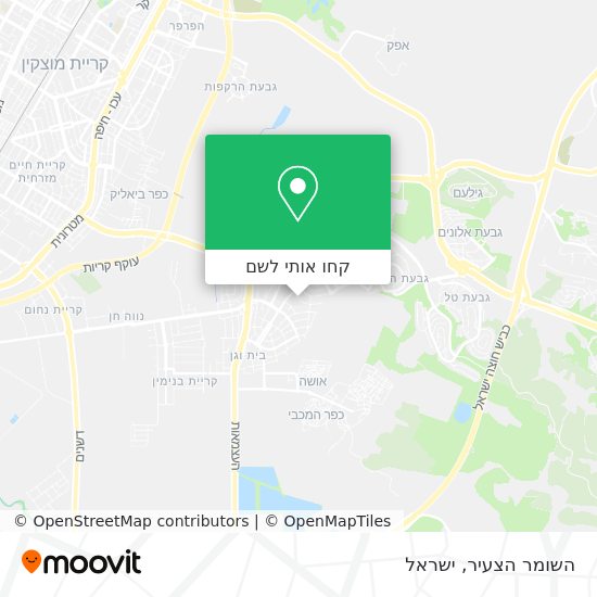 מפת השומר הצעיר