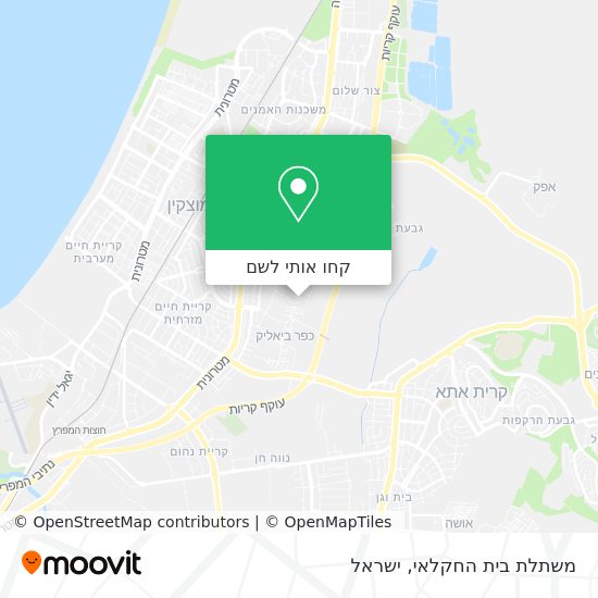 מפת משתלת בית החקלאי