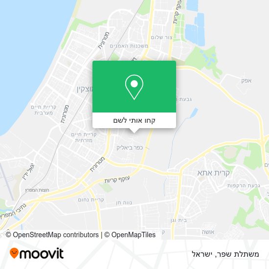 מפת משתלת שפר