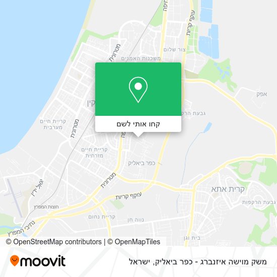 מפת משק מוישה איזנברג - כפר ביאליק