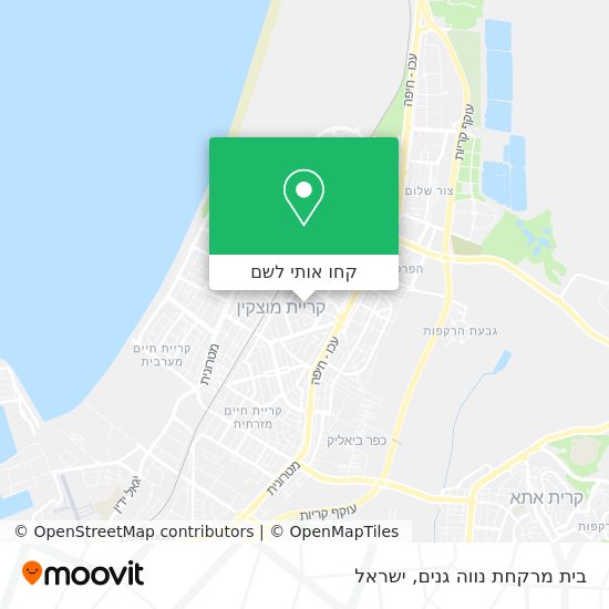 מפת בית מרקחת נווה גנים