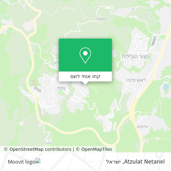 מפת Atzulat Netanel