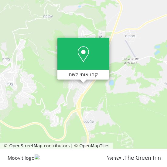 מפת The Green Inn