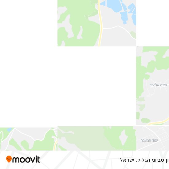 מפת מלון סביוני הגליל