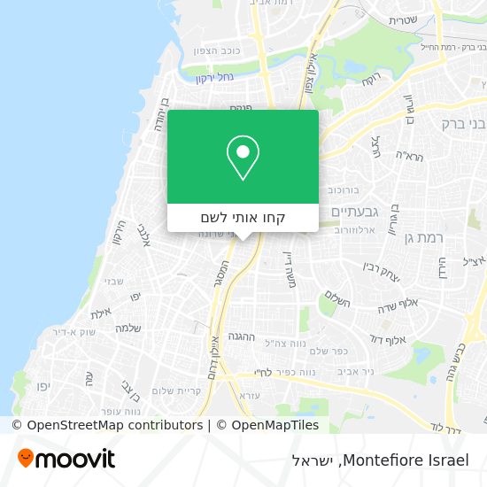 מפת Montefiore Israel