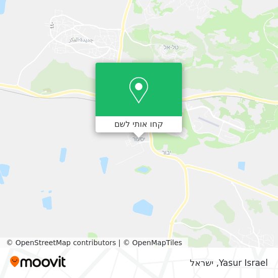 מפת Yasur Israel