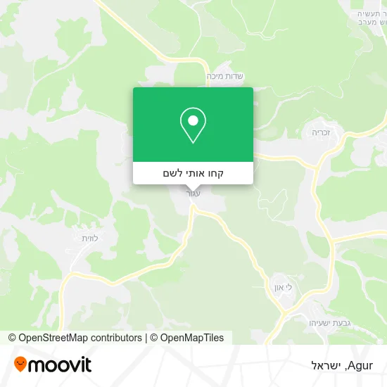 מפת Agur