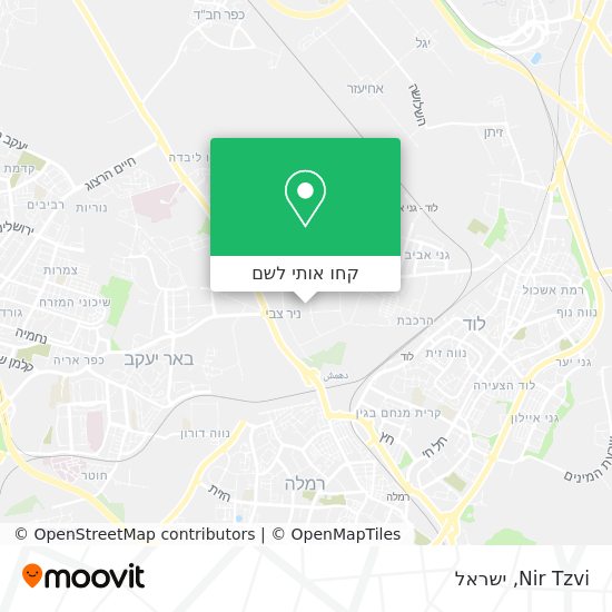 מפת Nir Tzvi