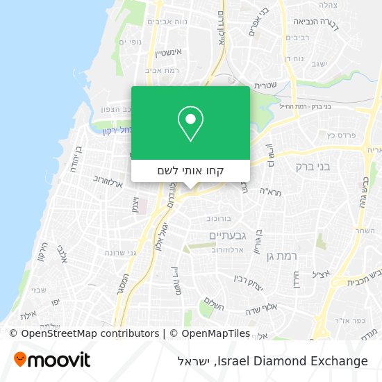מפת Israel Diamond Exchange