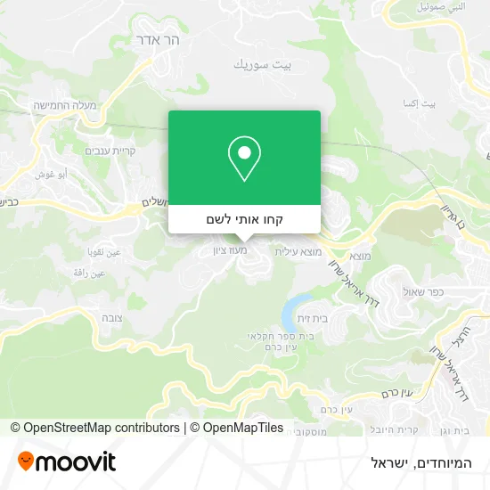 מפת המיוחדים