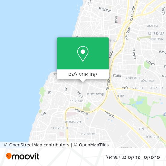 מפת פרפקטו פרקטים