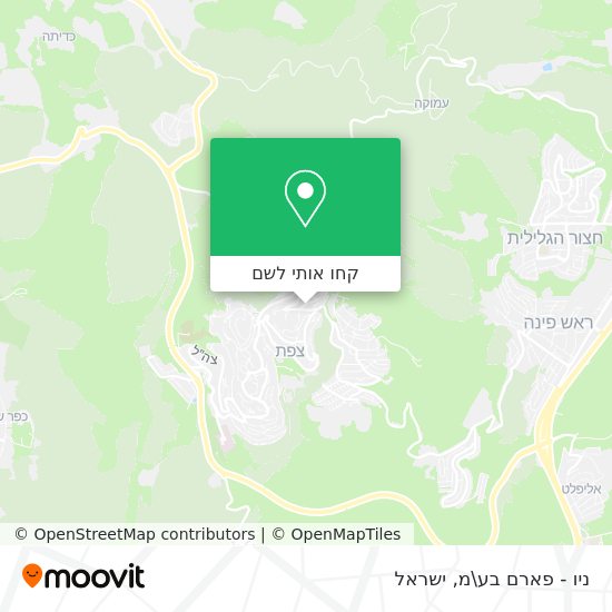 מפת ניו - פארם בע\מ