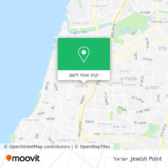 מפת Jewish Point