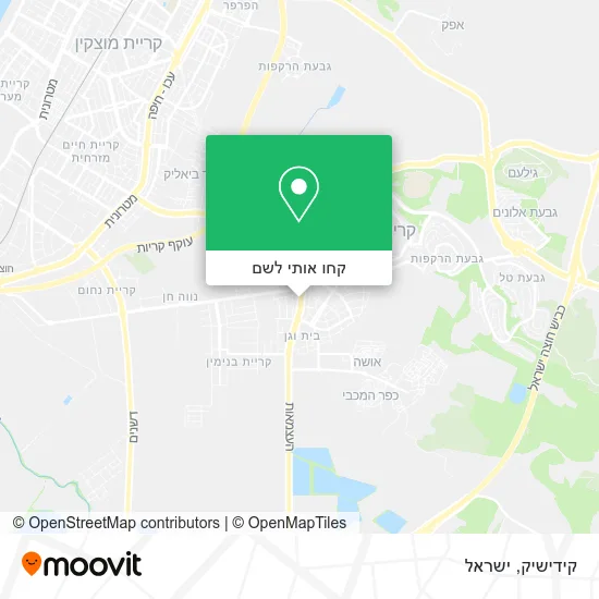 מפת קידישיק