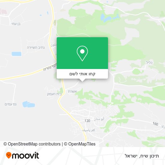 מפת תיכון שיח