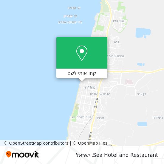 מפת Sea Hotel and Restaurant