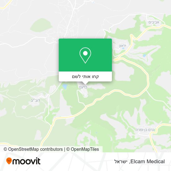 מפת Elcam Medical