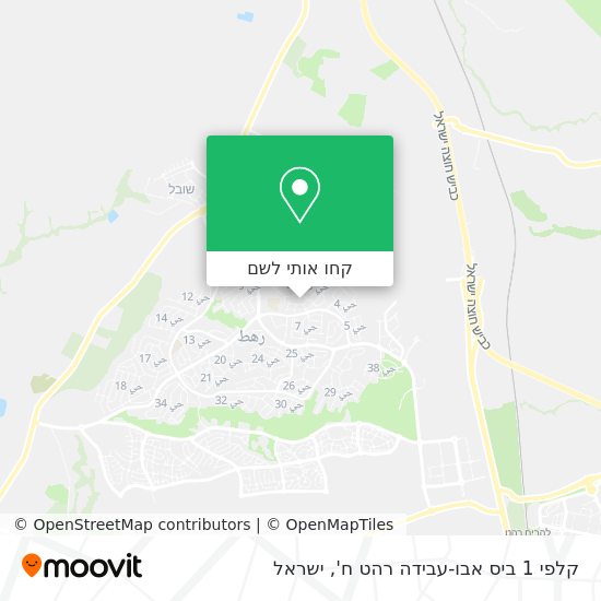 מפת קלפי 1 ביס אבו-עבידה רהט ח'