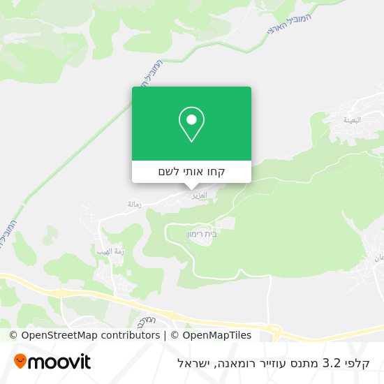 מפת קלפי 3.2 מתנס עוזייר רומאנה