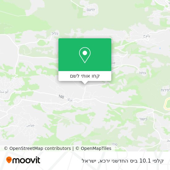 מפת קלפי 10.1 ביס החדשני ירכא