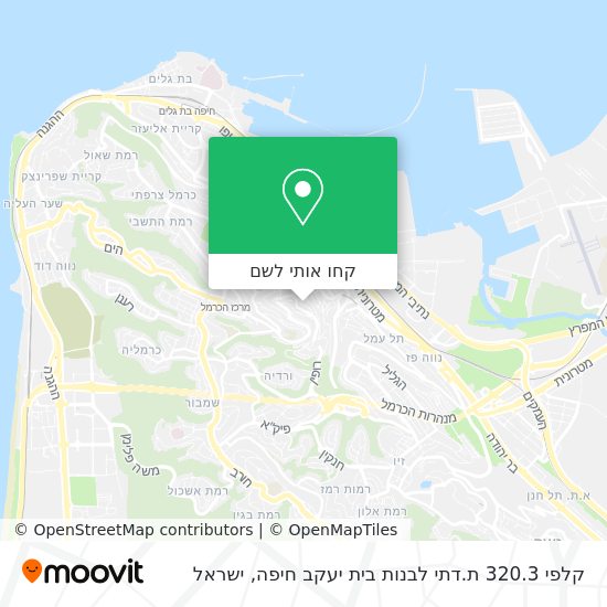 מפת קלפי 320.3 ת.דתי לבנות בית יעקב חיפה