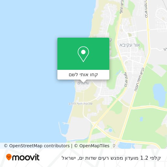 מפת קלפי 1.2 מועדון מפגש רעים שדות ים