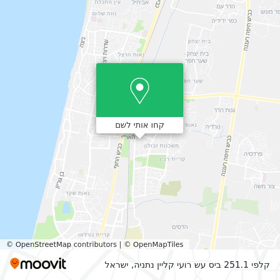 מפת קלפי 251.1 ביס עש רועי קליין נתניה