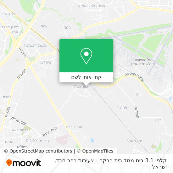 מפת קלפי 3.1 ביס ממד בית רבקה - צעירות כפר חבד