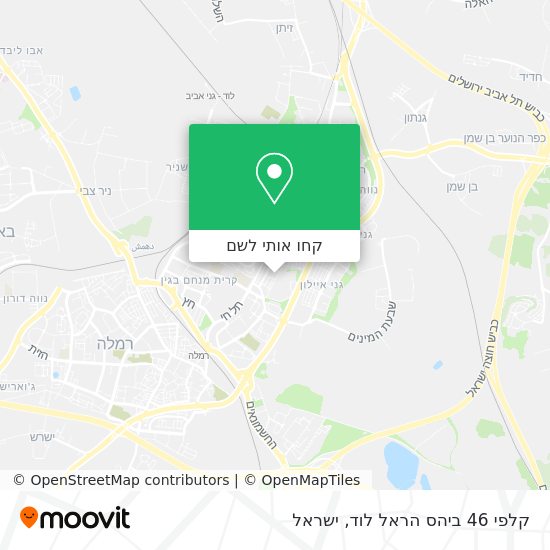 מפת קלפי 46 ביהס הראל לוד