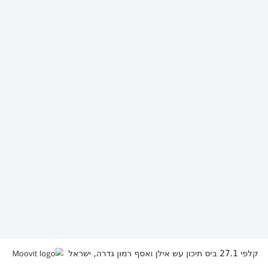 מפת קלפי 27.1 ביס תיכון עש אילן ואסף רמון גדרה