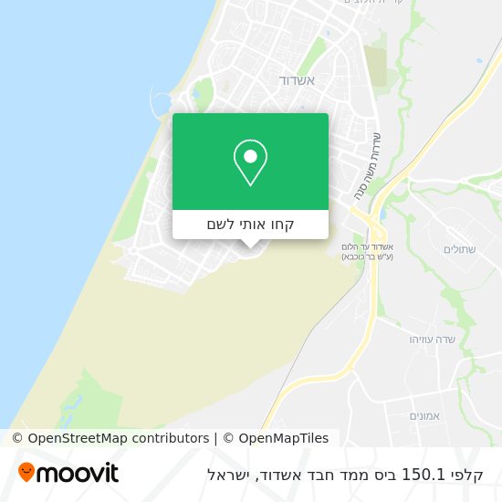 מפת קלפי 150.1 ביס ממד חבד אשדוד