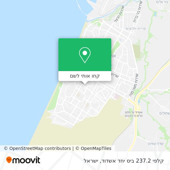 מפת קלפי 237.2 ביס יחד אשדוד