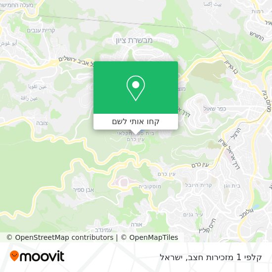 מפת קלפי 1 מזכירות חצב
