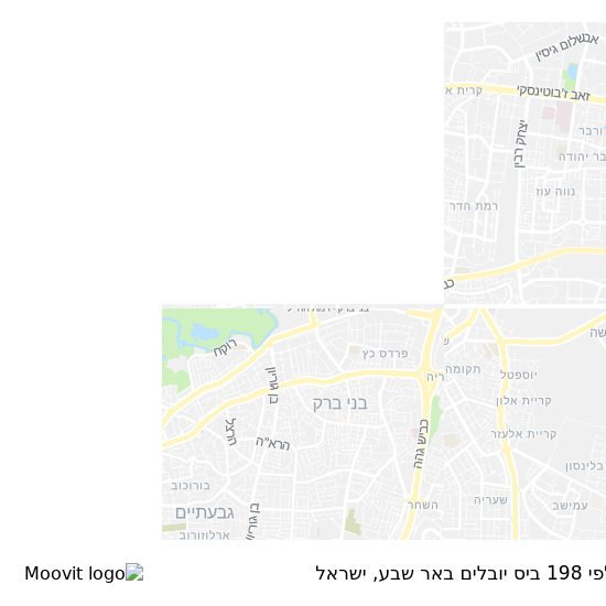 מפת קלפי 198 ביס יובלים באר שבע