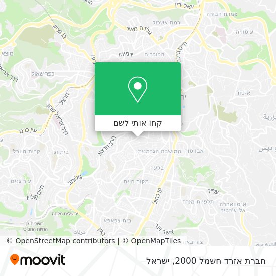 מפת חברת אזרד חשמל 2000