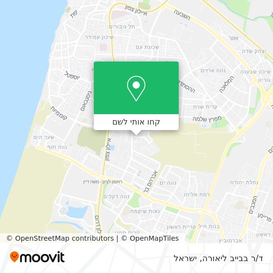 מפת ד/ר בבייב ליאורה