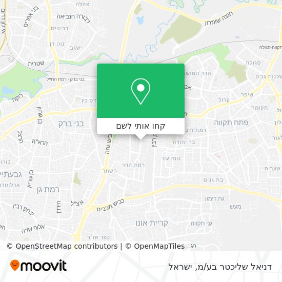 מפת דניאל שליכטר בע/מ