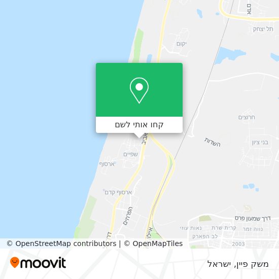 מפת משק פיין