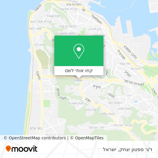 מפת ד/ר ספטון יצחק