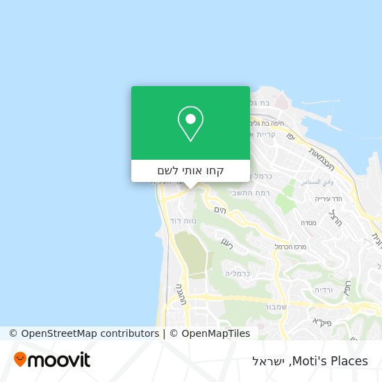 מפת Moti's Places