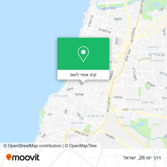 מפת דרך יפו 26