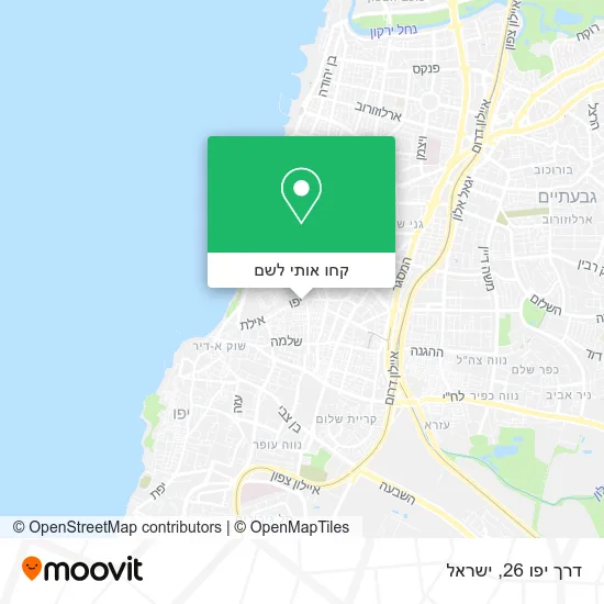 מפת דרך יפו 26