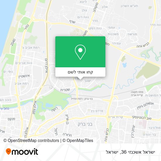 מפת ישראל אשכנזי 36
