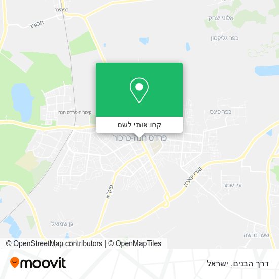 מפת דרך הבנים