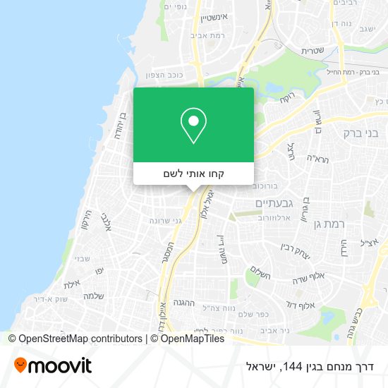 מפת דרך מנחם בגין 144