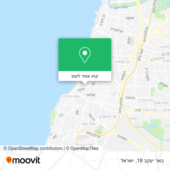 מפת באר יעקב 18