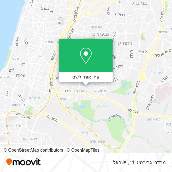 מפת מרדכי גבירטיג 11