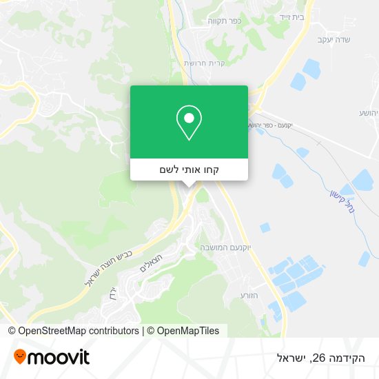 מפת הקידמה 26
